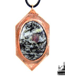 Pendentif Elion avec ruby fall
