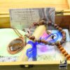 Trésor box cerf Darton avec pendentif et bracelet en Pietersite