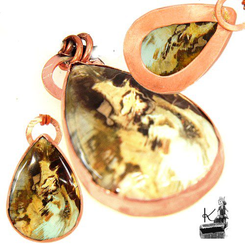 Pendentif Magosia - bois fossilisé – Image 8