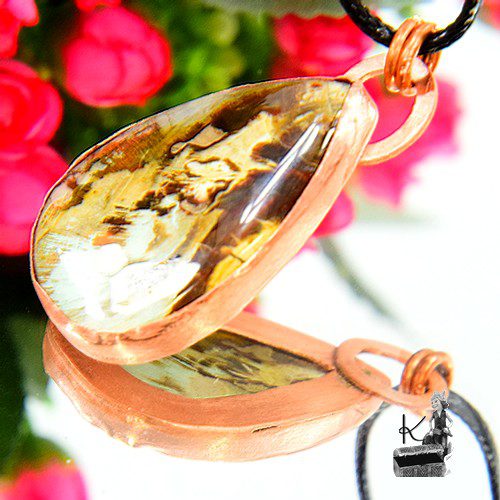 Pendentif Magosia - bois fossilisé – Image 5
