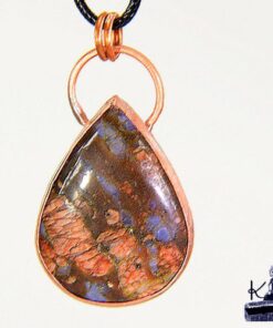 Pendentif Juel en que-sera blue spot