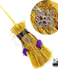Balai d'autel avec noeud de sorcière