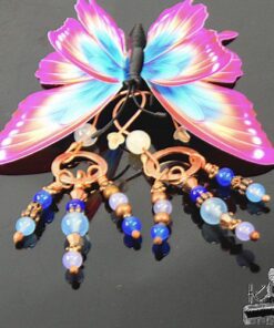 Boucles d'oreille Riwas - aigue-marine et jade – Image 6