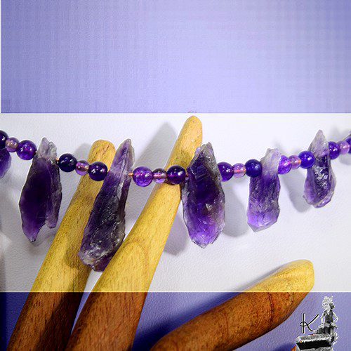 Collier Nacina - cuivre et améthyste – Image 5