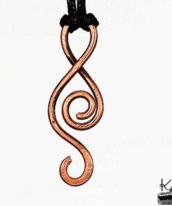 Talisman Serrure d'Aino en cuivre