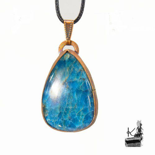 Réservé : Trésor-Box "Triskell" - apatite et cuivre – Image 5
