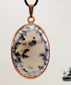 Pendentif Roam en cuivre et merlinite