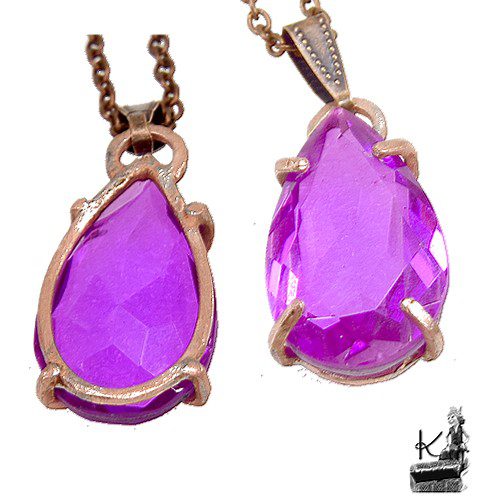 Trésor-Box coeur Hjarta - pendentif en Rubellite – Image 5