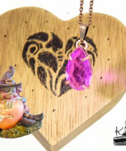 Trésor-Box coeur Hjarta - pendentif en Rubellite – Image 6