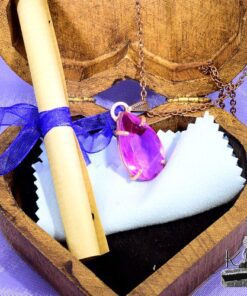 Trésor-Box coeur Hjarta - pendentif en Rubellite – Image 7