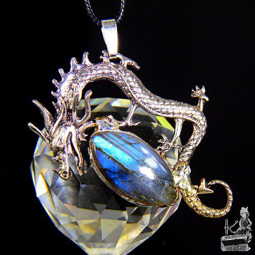 Pendentif Beldar - dragon avec sa labradorite – Image 6