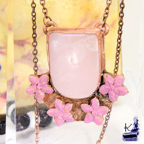 Trésor-Box florale Enora - quartz rose – Image 5