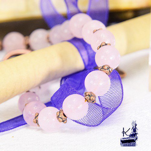 Trésor-Box florale Enora - quartz rose – Image 4