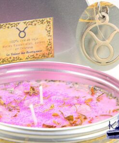 Bougie astrologique Taureau