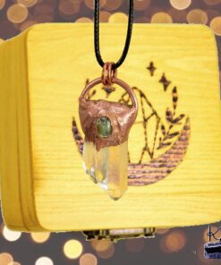 Trésor-Box cristal Ingar - cristal de roche et labradorite – Image 2