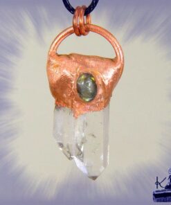 Trésor-Box cristal Ingar - cristal de roche et labradorite – Image 5