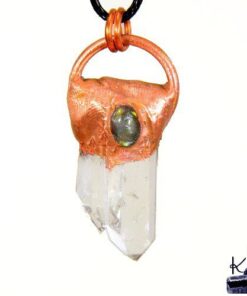 Trésor-Box cristal Ingar - cristal de roche et labradorite – Image 4
