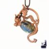 Pendentif dragon Athorn avec sa labradorite