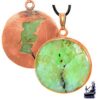 Pendentif Daley en cuivre sur aquaprase
