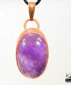 Pendentif Hateya - cuivre et ametrine