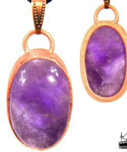 Alternative view of Pendentif Hateya - amétrine sertie