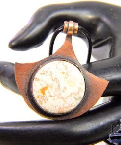 Alternative view of Pendentif Hedel - rosita jaspe