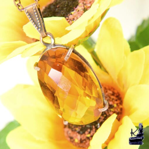 Pendentif Kioni - citrine taillée – Image 6