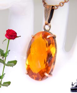 Pendentif Kioni - citrine taillée – Image 5