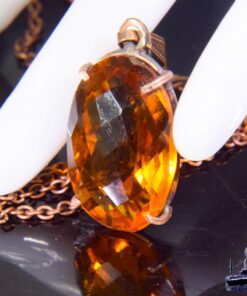 Pendentif Kioni - citrine taillée – Image 4