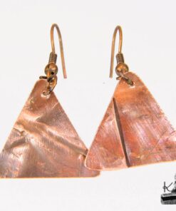 Boucles d'oreille Natane - cuivre naturel – Image 3