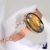 Bracelet Bena en cuivre et en labradorite