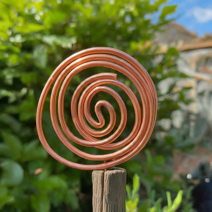 Zyiphor Fil de Cuivre Pure T2 1mm Longueur 20m pour le Jardinage, la Culture de Plantes et de