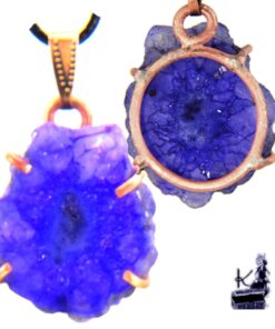 Réservé : Pendentif Argane - druzy agate – Image 5
