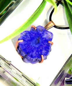 Réservé : Pendentif Argane - druzy agate – Image 6