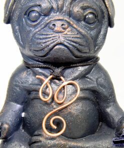 Alternative view of Pendentif Zibu "Anona" ( courage ) en cuivre naturel