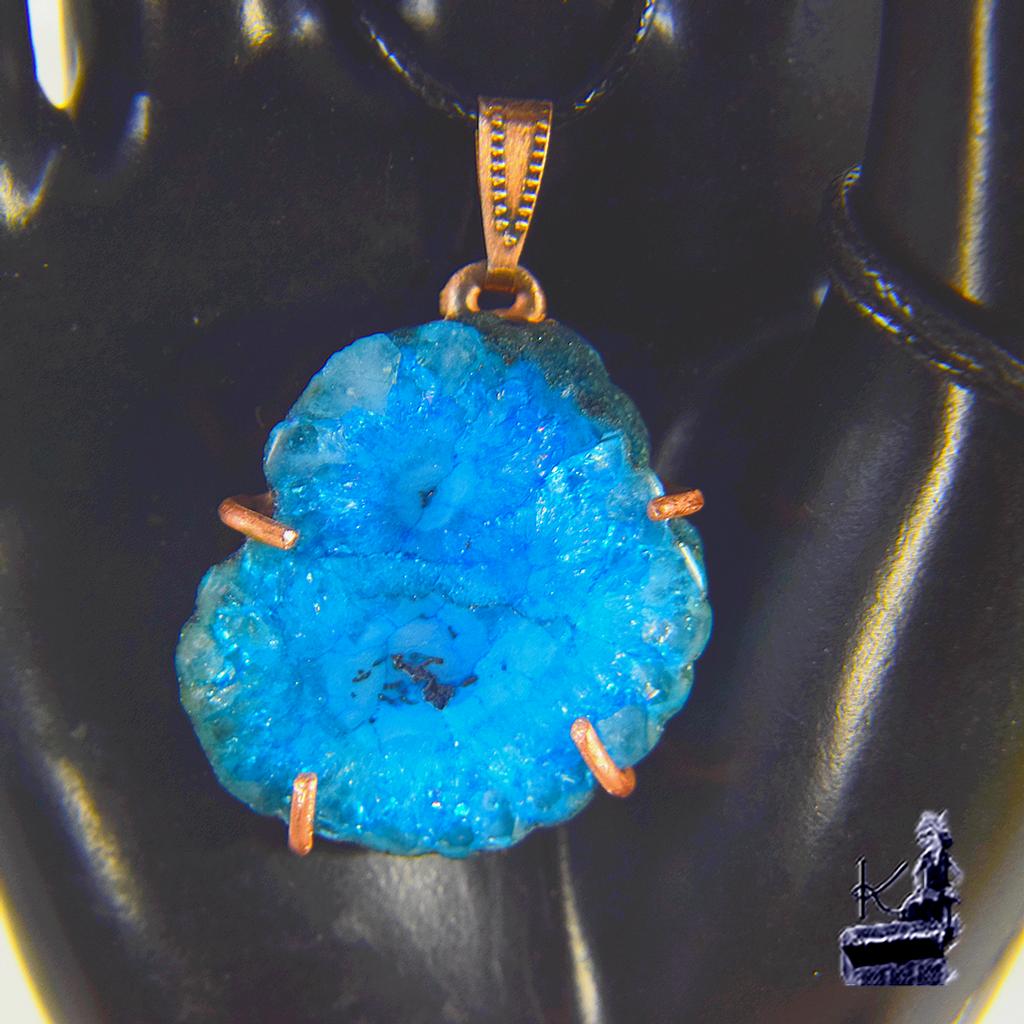 Pendentif Jakeza - druzy agate – Image 4