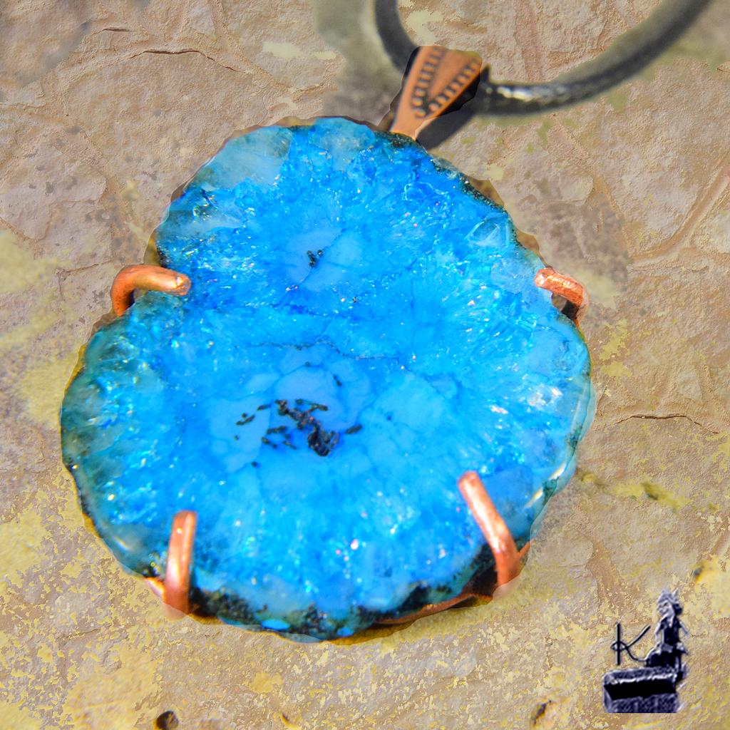 Pendentif Jakeza - druzy agate – Image 3