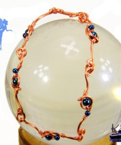 Bracelet Nastya - cuivre naturel et hématite – Image 6