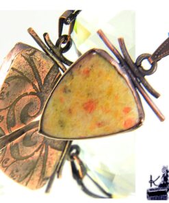 Alternative view of Pendentif Nouela - pierre du soleil