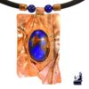 Collier Nissa avec lapis lazuli copper