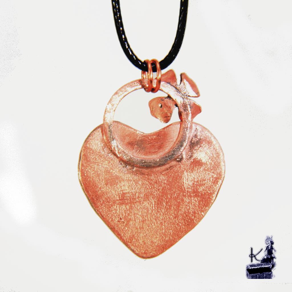 Pendentif Freesia - amazonite pêche – Image 2