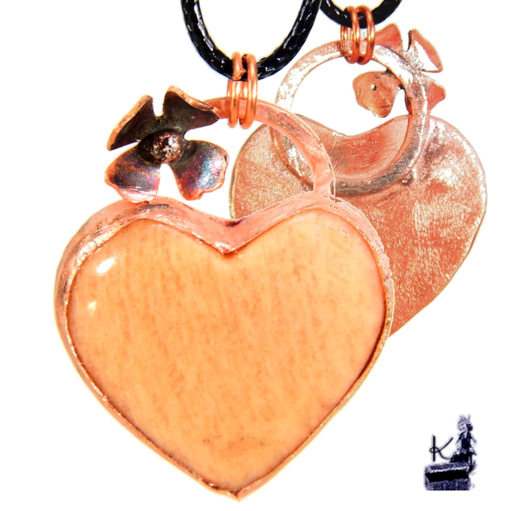 Pendentif Freesia - amazonite pêche – Image 3