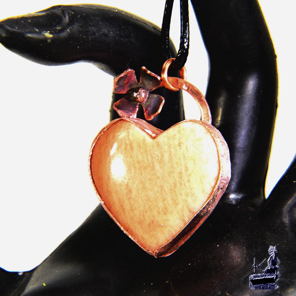 Pendentif Freesia - amazonite pêche – Image 6