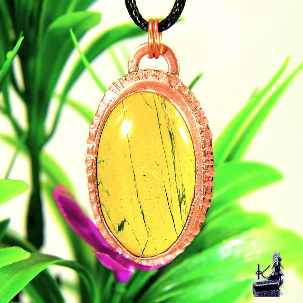 Pendentif Yvain - cuivre et Mariposite – Image 6