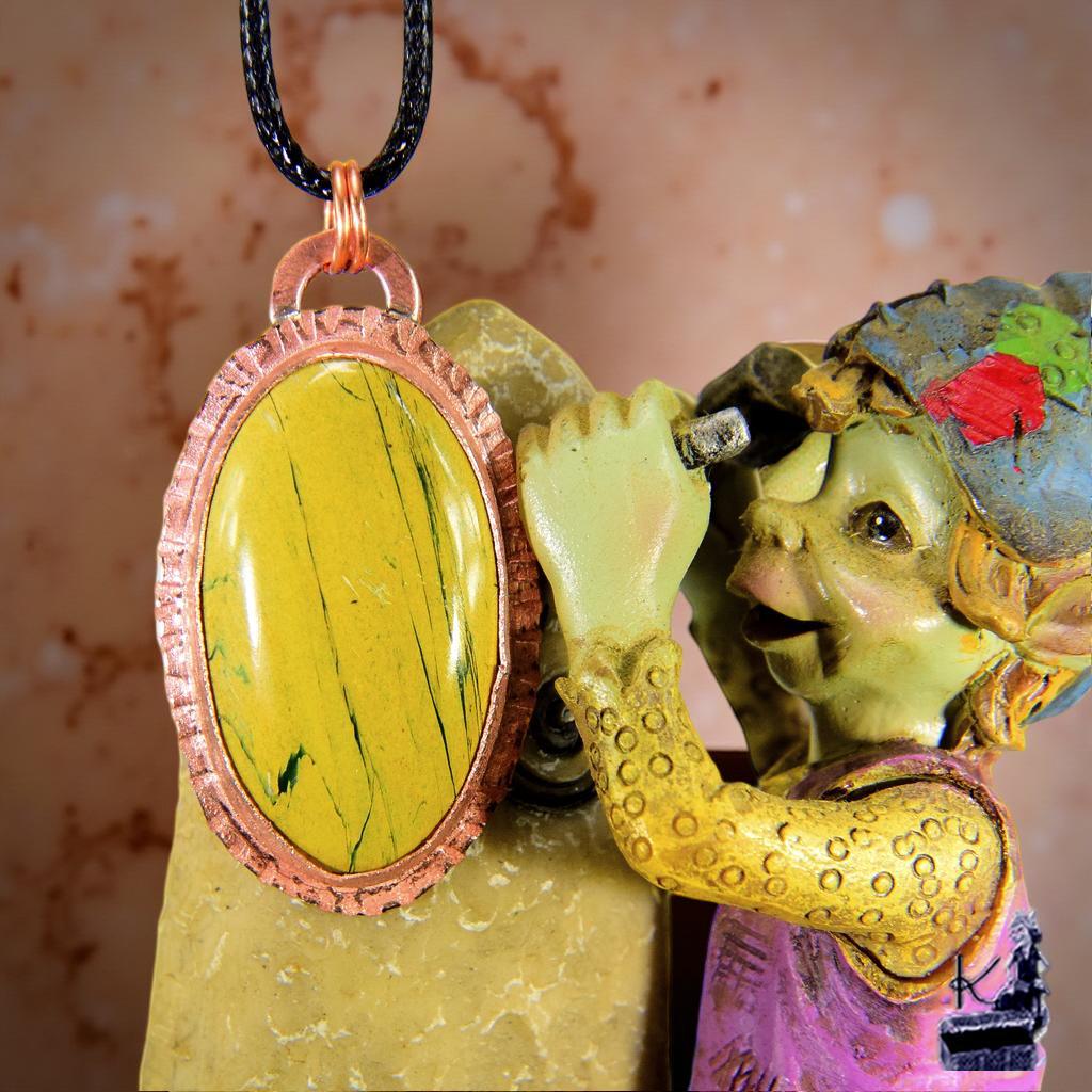 Pendentif Yvain - cuivre et Mariposite – Image 5