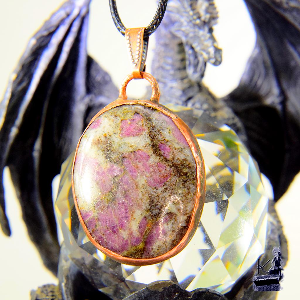 Pendentif Myriel - cuivre et ruby fall – Image 7