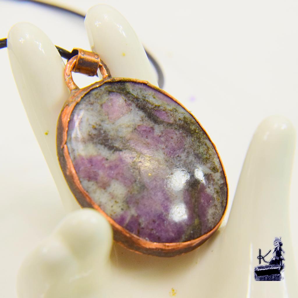 Pendentif Myriel - cuivre et ruby fall – Image 6