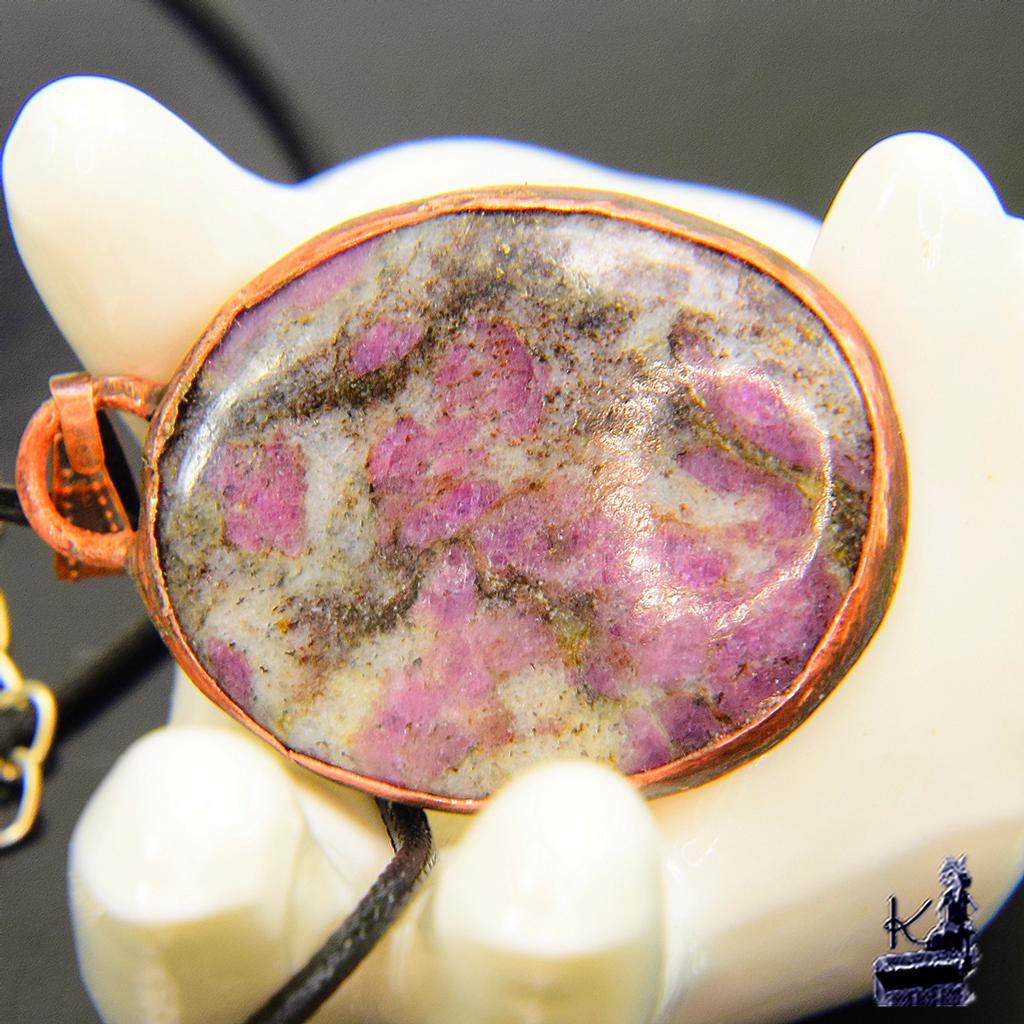 Pendentif Myriel - cuivre et ruby fall – Image 5