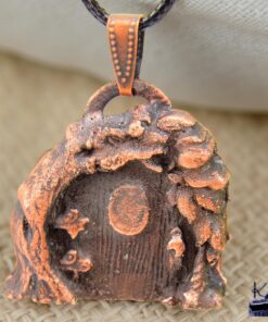 Pendentif Winx - porte des fées cuivrée