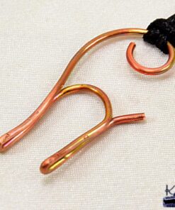 Alternative view of Pendentif Zibu « Rama » ( abondance ) en cuivre naturel